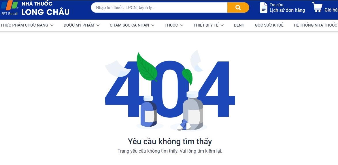 Các sản phẩm quảng cáo sai luật trên website đã không còn xuất hiện