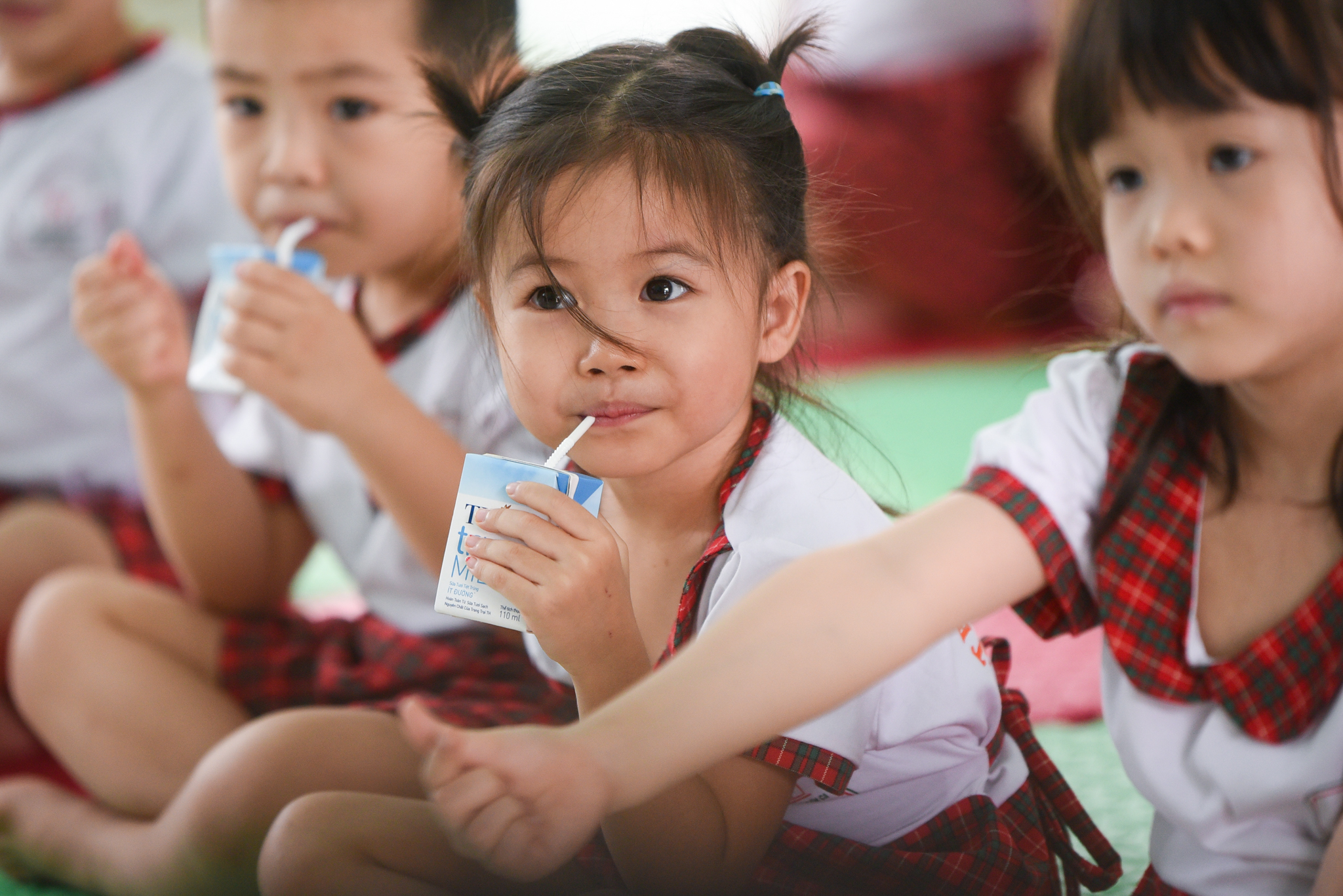 TH đồng hành cùng các chương trình sữa học đường, sức khỏe học đường nhằm nâng cao tầm vóc, thể lực cho trẻ em Việt Nam.