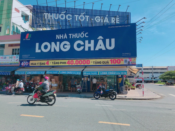 Hệ thống nhà thuốc Long Châu rất phát triển ở khu vực phía Nam