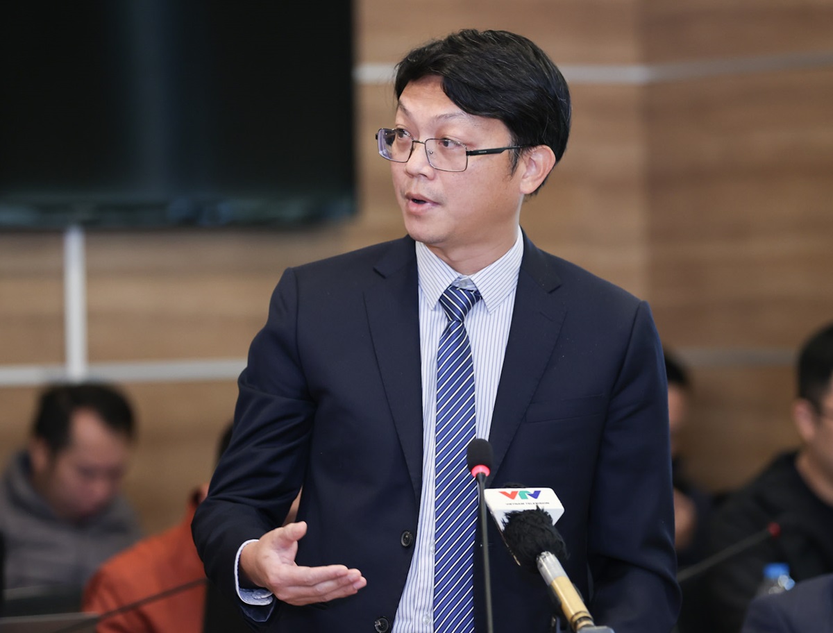 Ông Nguyễn Phúc Khánh, Phó Ban công nghệ Tập đoàn VNPT chia sẻ thông tin tại tọa đàm