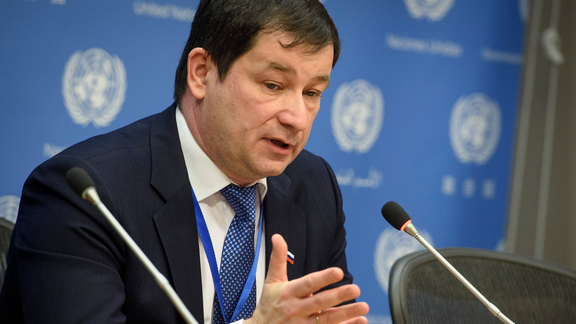 Phó Đại diện thường trực thứ nhất của Nga tại Liên Hợp Quốc - ông Dmitry Polyansky 