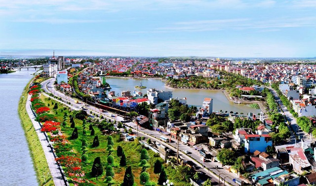 Một góc thành phố Phủ Lý, tỉnh Hà Nam. Ảnh: Internet