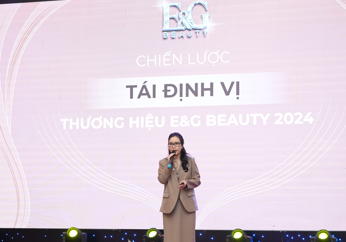 Bà Thanh Mai - Tổng giám đốc E&G chia sẻ thông tin