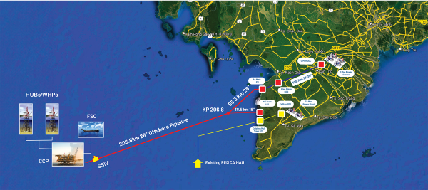 Chuỗi dự án khí điện Lô B là một trong những dự án trọng điểm của Petrovietnam trong thời gian tới.