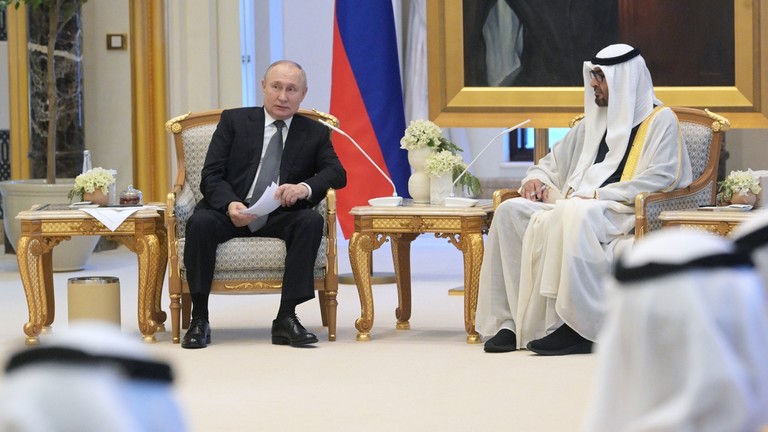 Tổng thống Putin trong chuyến công du đến Trung Đông