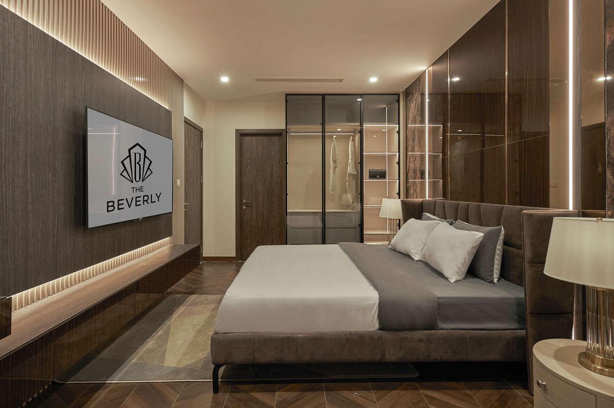 Không gian sống xứng tầm được chủ đầu tư đặt lên hàng đầu tại căn hộ The Beverly