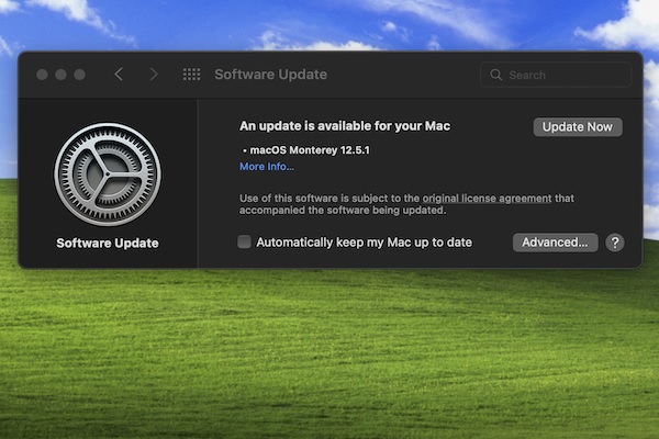 Người dùng đã có thể cập nhật phiên bản hệ điều hành mới nhất 12.5.1 cho máy Mac và MacBook. (Ảnh: VietNamNet)