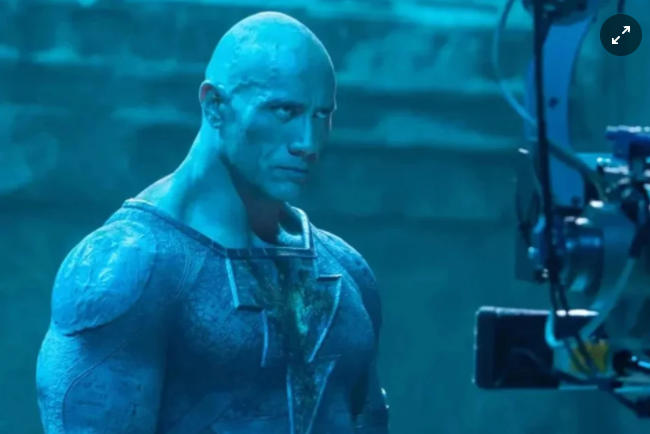 Shaping The Rock's anti-hero character in Black Adam.  Photo: Warner Bros..