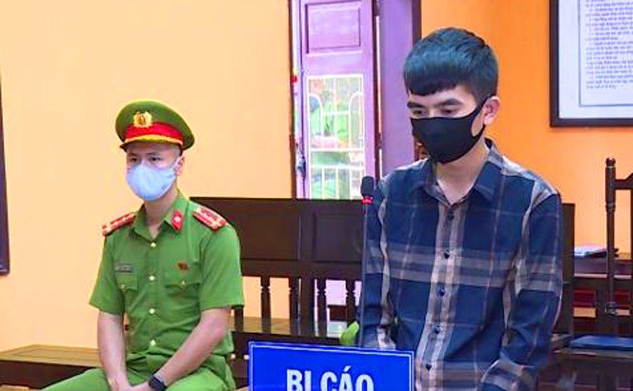 Bị cáo Minh tại phiên xét xử