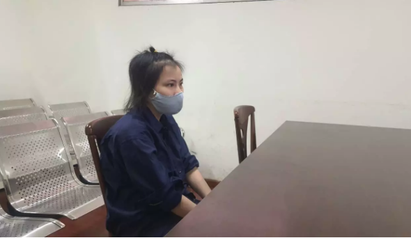 Bị cáo Trần Thị Dung tại tòa