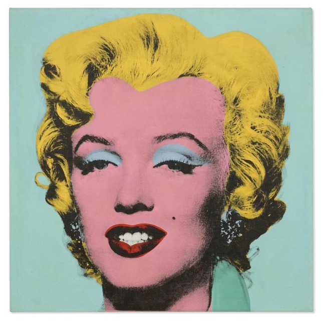 “Shot Sage Blue Marilyn” là tác phẩm nghệ thuật đắt giá nhất thế kỷ 20.