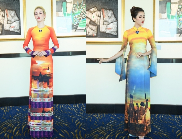 Đạo diễn Quang Tú casting dàn mẫu Tây cho BST áo dài họa tiết Thổ Nhĩ Kỳ
