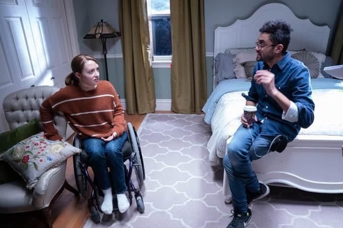 Kiera Allen và đạo diễn Aneesh Chaganty