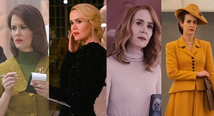 Sarah Paulson trong loạt phim đình đám: American Horror Story (2011-2020), Ocean’s 8 (2017), Glass (2019), Ratched (2020)