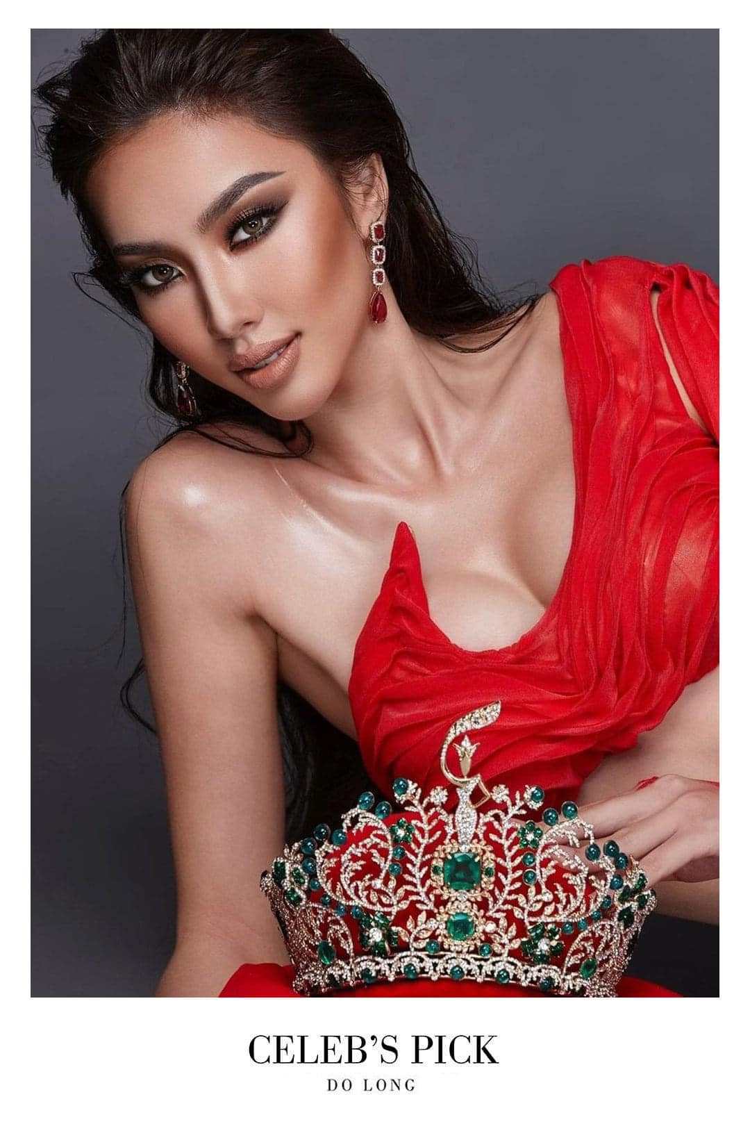 Hoa hậu Thùy Tiên quyến rũ trong thiết kế cắt xẻ gợi cảm - Ảnh 2.