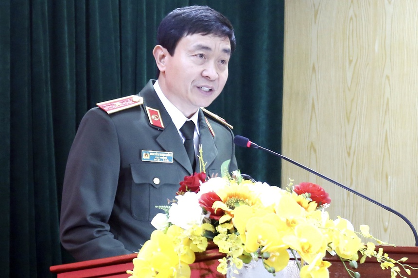 Cục trưởng A05 Nguyễn Minh Chính. Ảnh: Thành Trung.