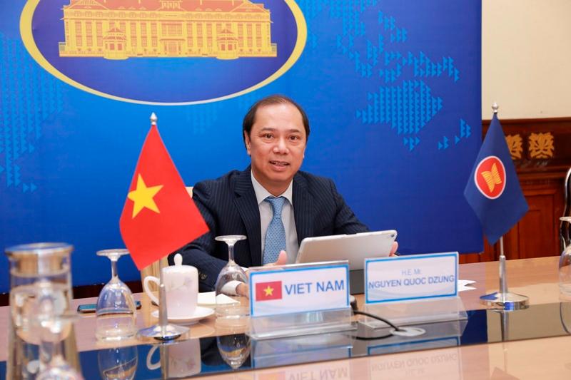 Thứ trưởng Ngoại giao Nguyễn Quốc Dũng, Trưởng SOM ASEAN của Việt Nam