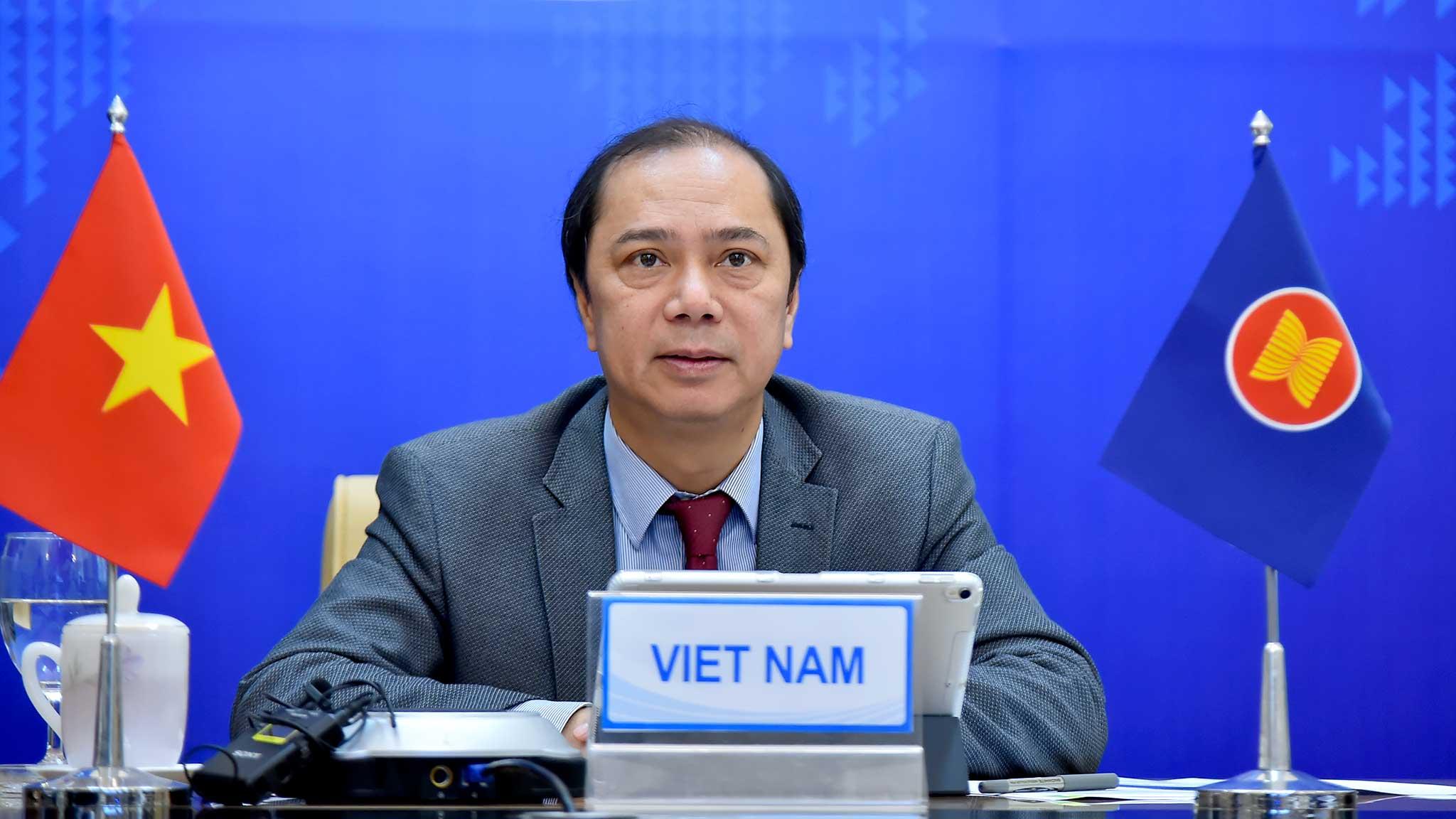 Thứ trưởng Bộ Ngoại giao Nguyễn Quốc Dũng, Trưởng SOM ASEAN của Việt Nam