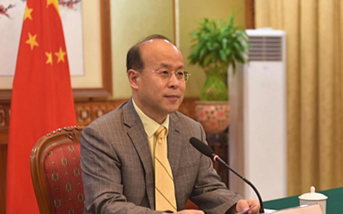 Đại sứ Trung Quốc tại Australia Tiếu Thiên. Ảnh: Bộ Ngoại giao Trung Quốc.