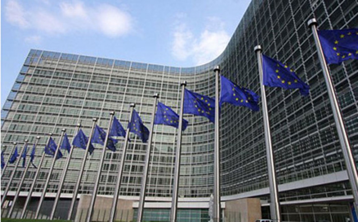 Trụ sở của Liên minh châu Âu tại Brussels, Bỉ (Ảnh: Alamy)