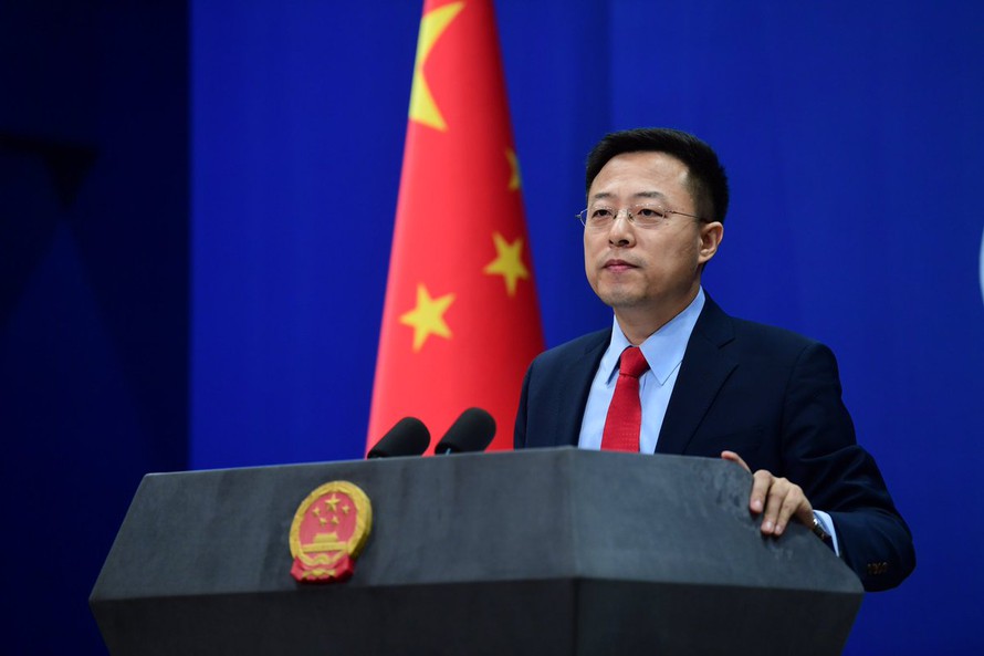 phát ngôn viên Bộ Ngoại giao Trung Quốc Zhao Lijian