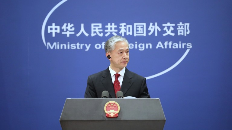 Phát ngôn viên Bộ Ngoại giao trung Quốc Wang Wenbin 