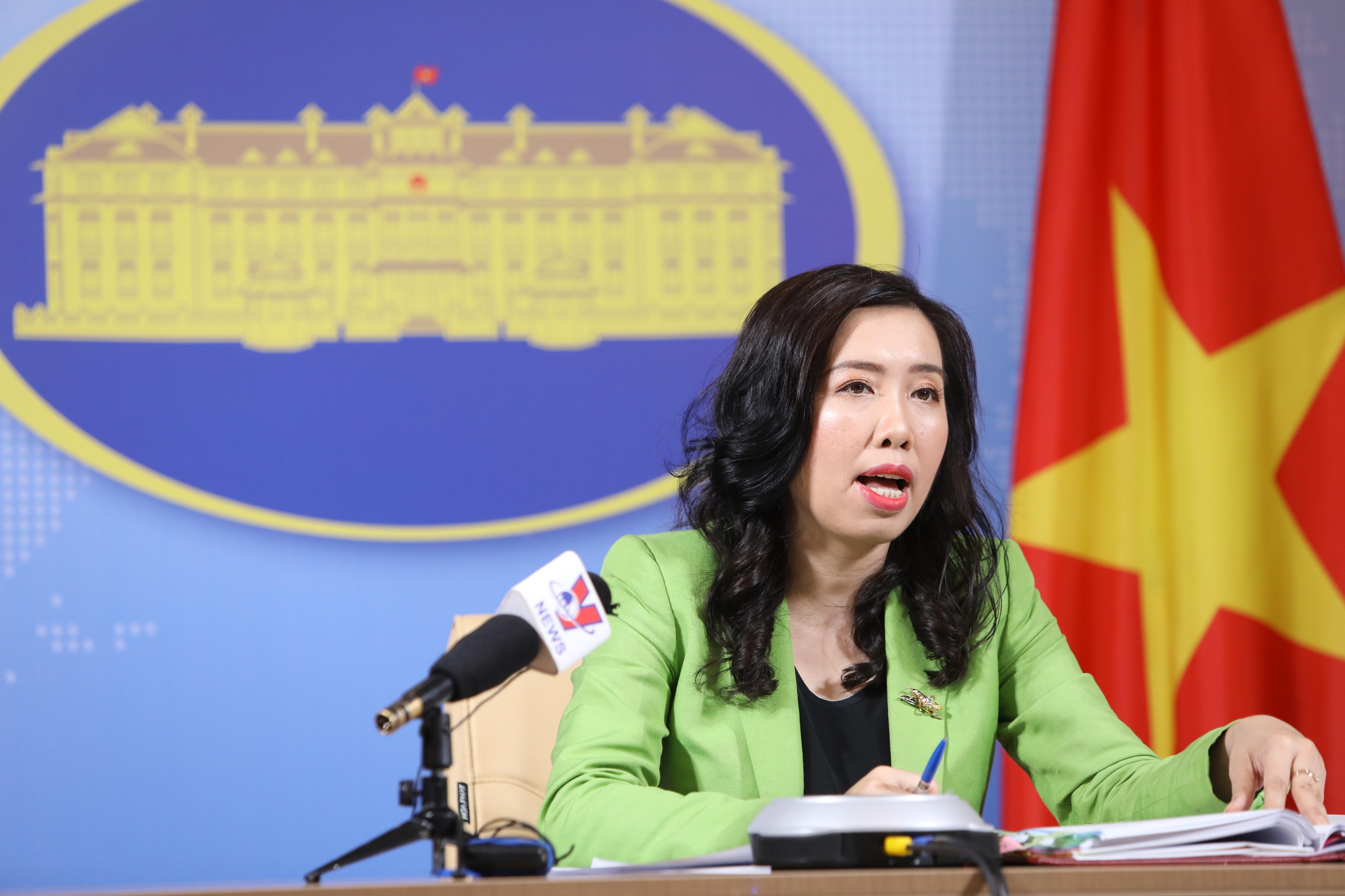 Người Phát ngôn Bộ Ngoại giao Lê Thị Thu Hằng