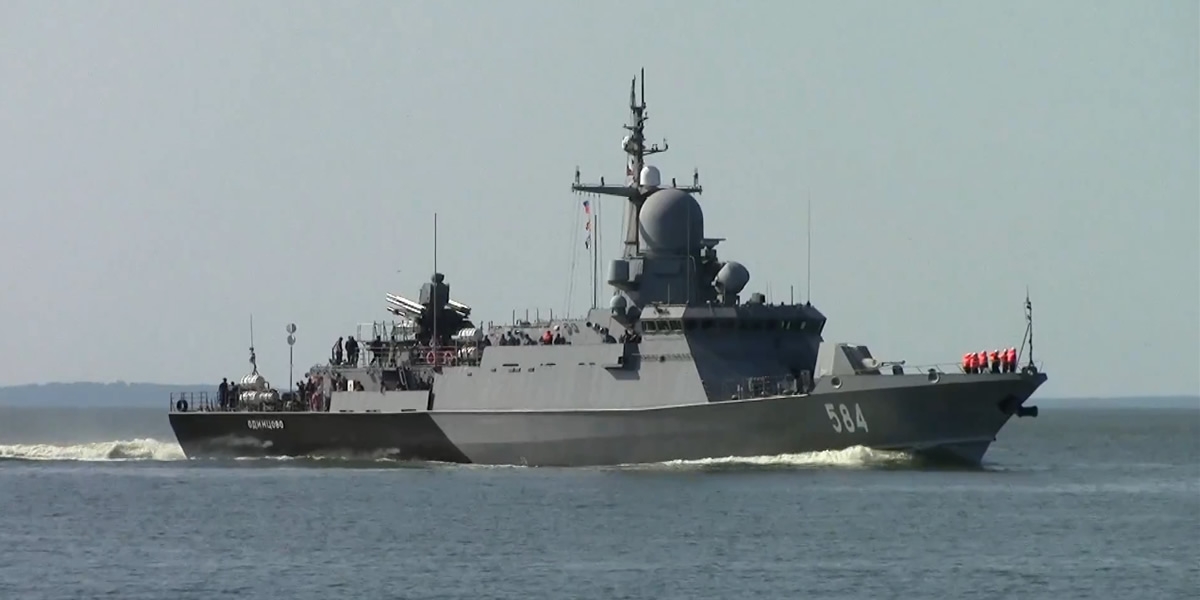 Tàu hộ vệ tên lửa Sovetsk lớp Karakurt. Ảnh: Naval News