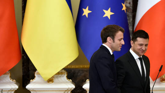 Tổng thống Pháp và Tổng thống Ukraine