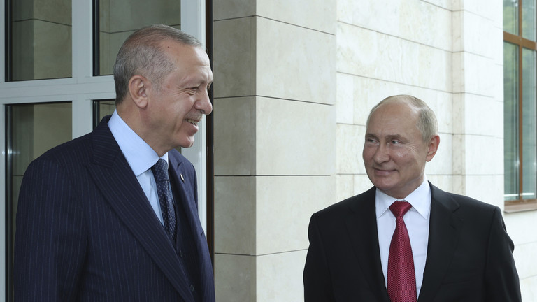 Tổng thống Nga Vladimir Putin sẽ tiến hành hội đàm với người đồng cấp Thổ Nhĩ Kỳ Recep Tayyip Erdogan