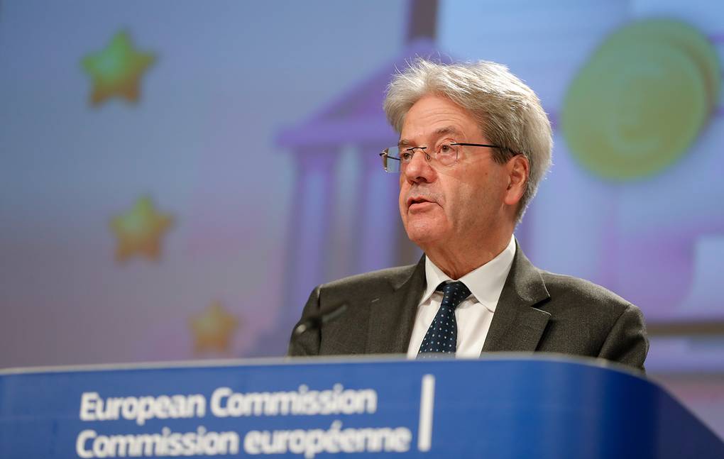 Cao ủy phụ trách về Kinh tế của EU Paolo Gentiloni