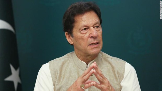 Cựu Thủ tướng Pakistan Imran Khan. (Nguồn: CNN)