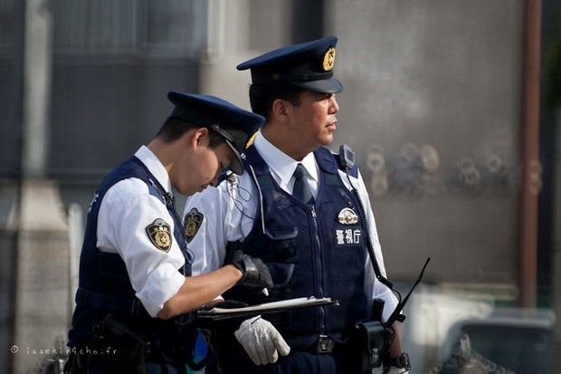 Cảnh sát ở thủ đô Tokyo. (Nguồn: issekinicho)
