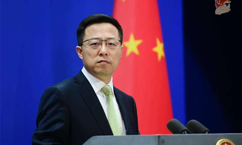 Phát ngôn viên Bộ Ngoại giao Trung Quốc Zhao Lijian 