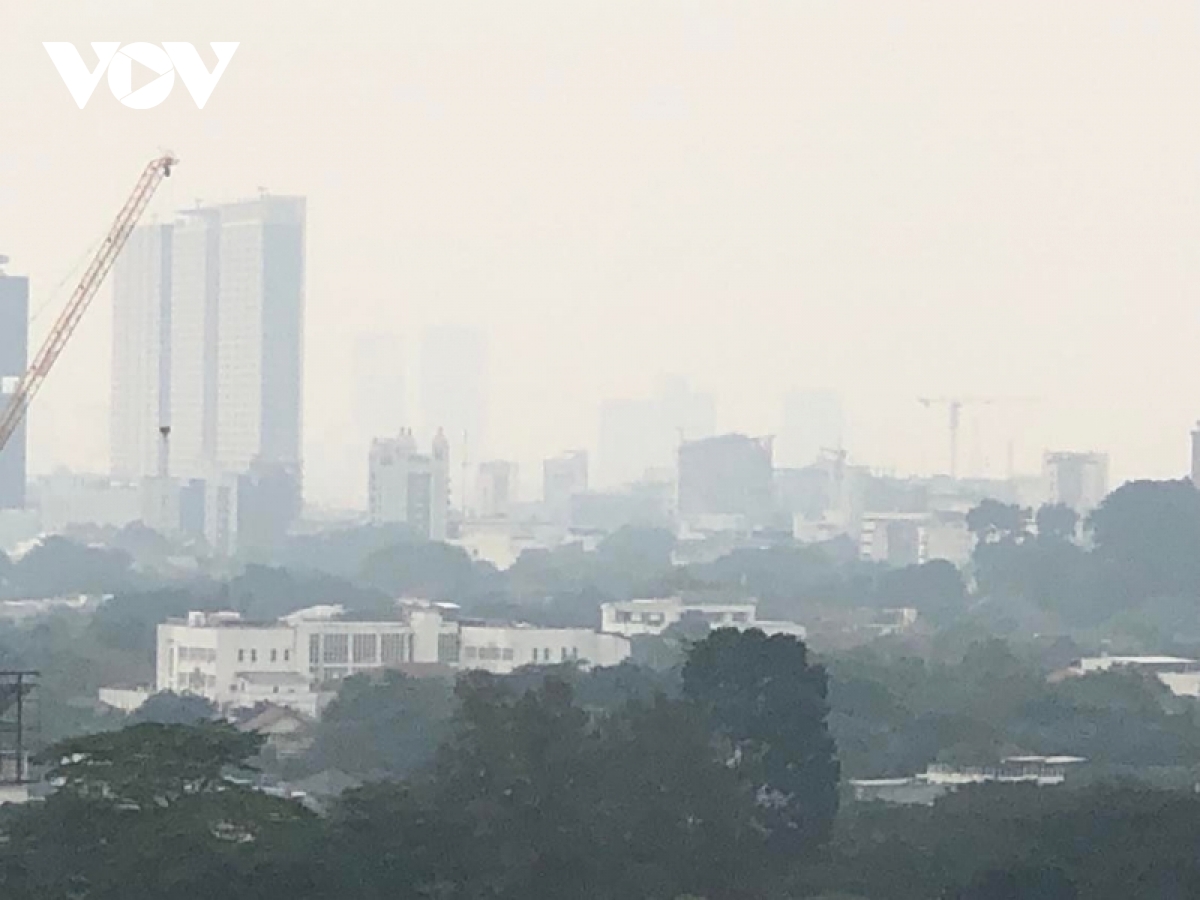 Bầu trời Thủ đô Jakarta ngày 20/6.