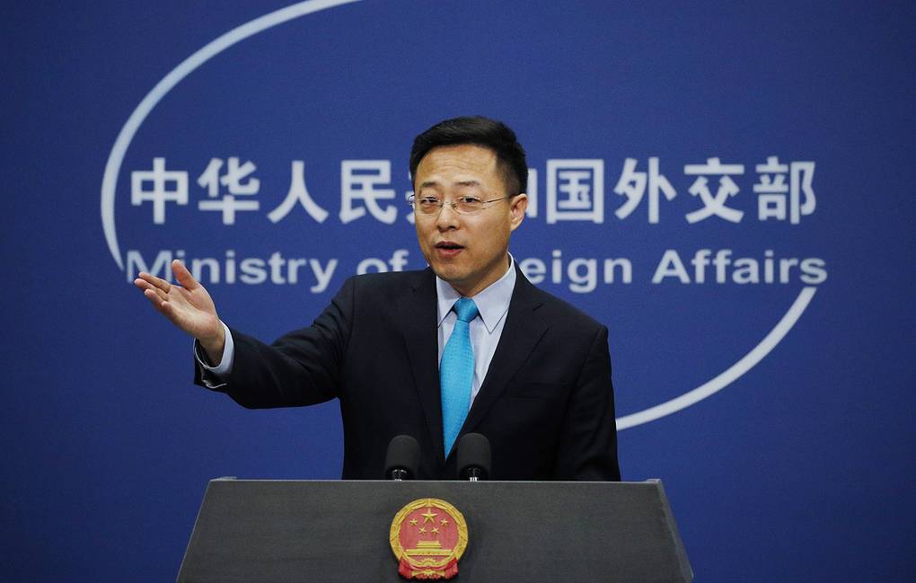 Phát ngôn viên Bộ Ngoại giao Trung Quốc Zhao Lijian