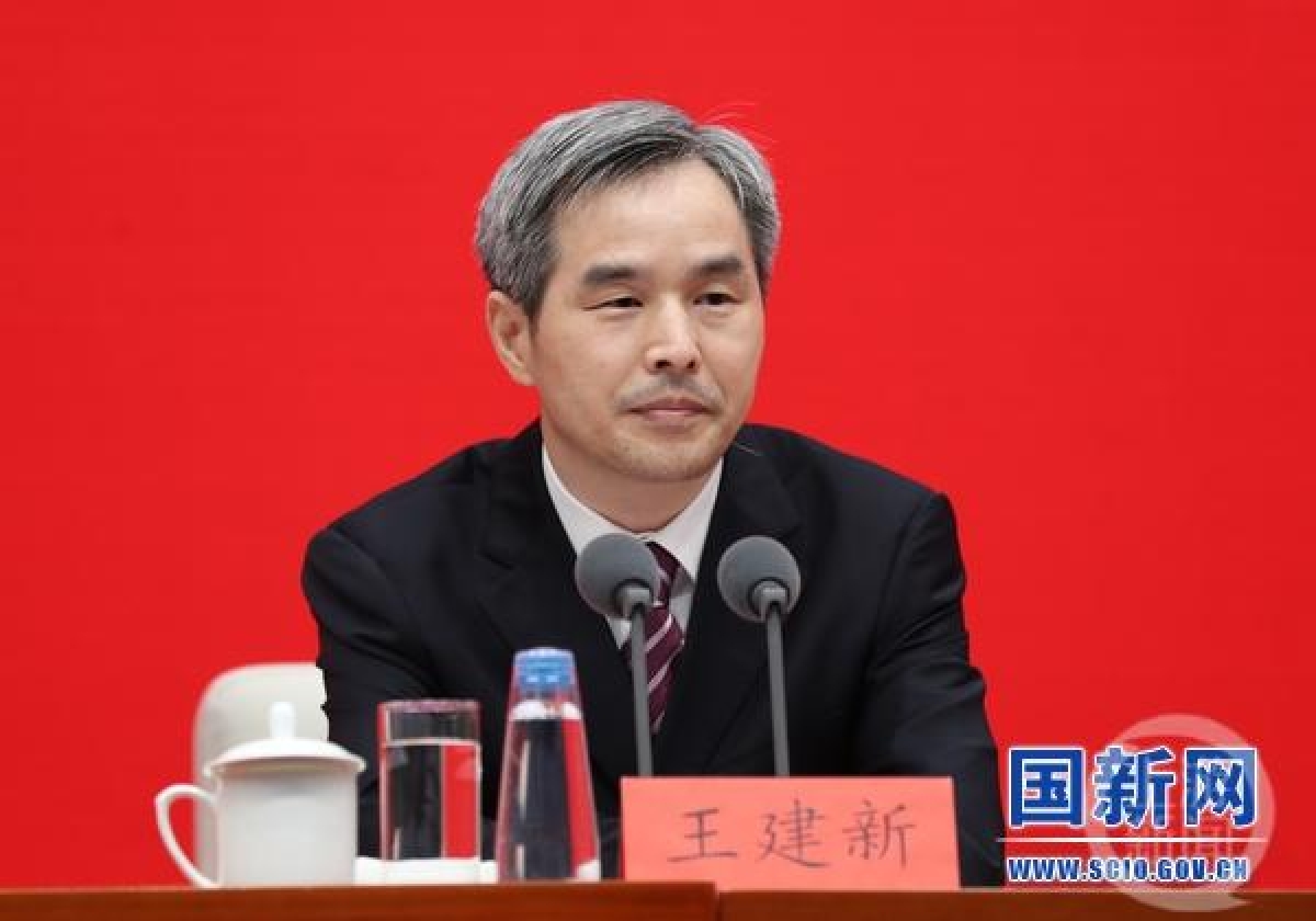 Ông Vương Kiến Tân, quan chức Ủy ban Kiểm tra Kỷ luật Trung ương và Ủy ban Giám sát Quốc gia Trung Quốc. (Ảnh: SCIO)