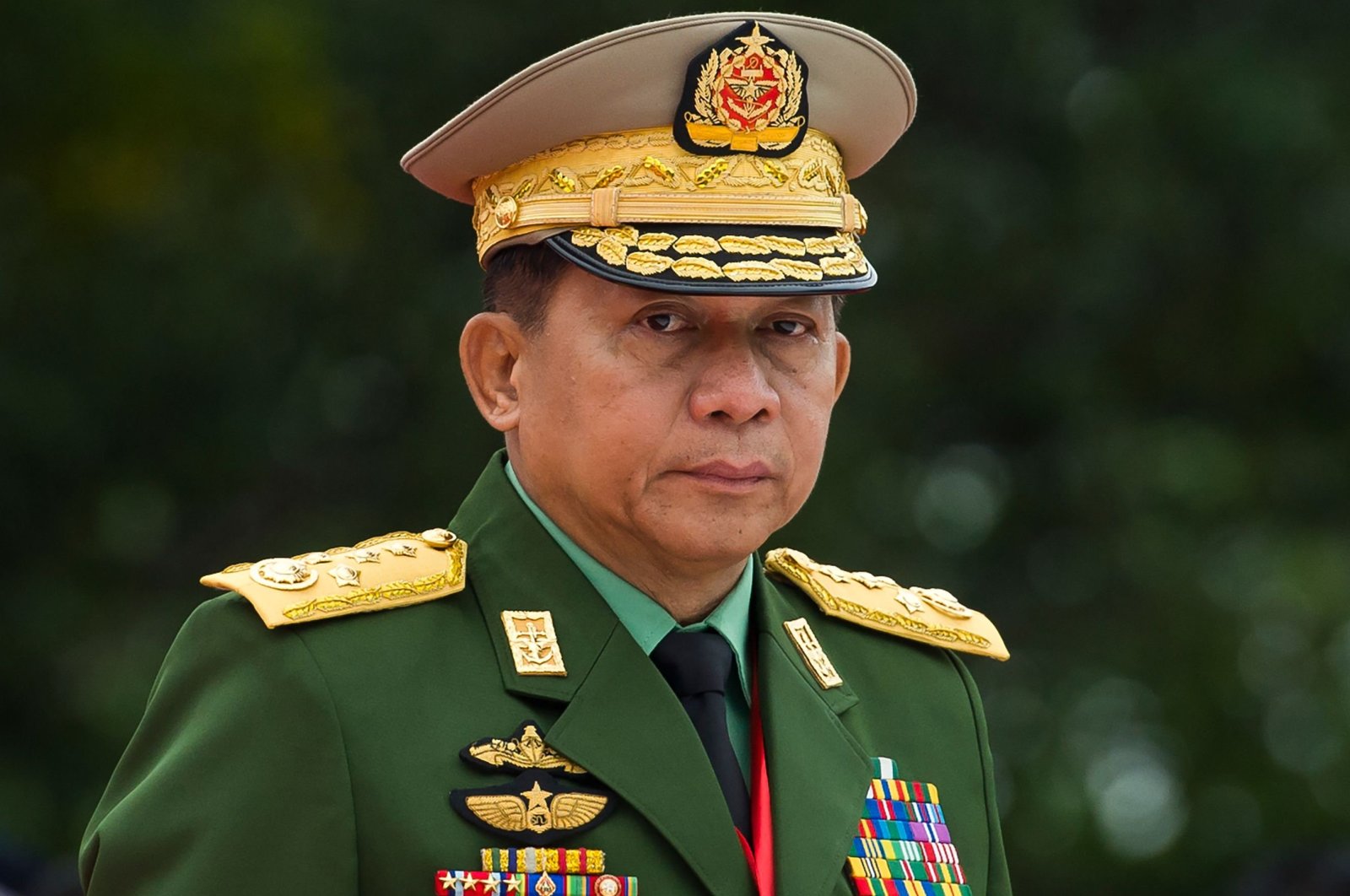 Lãnh đạo chính quyền quân sự Myanmar Min Aung Hlaing 