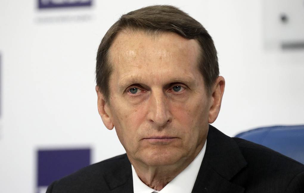 Giám đốc Cơ quan Tình báo Đối ngoại Nga Sergey Naryshkin. 