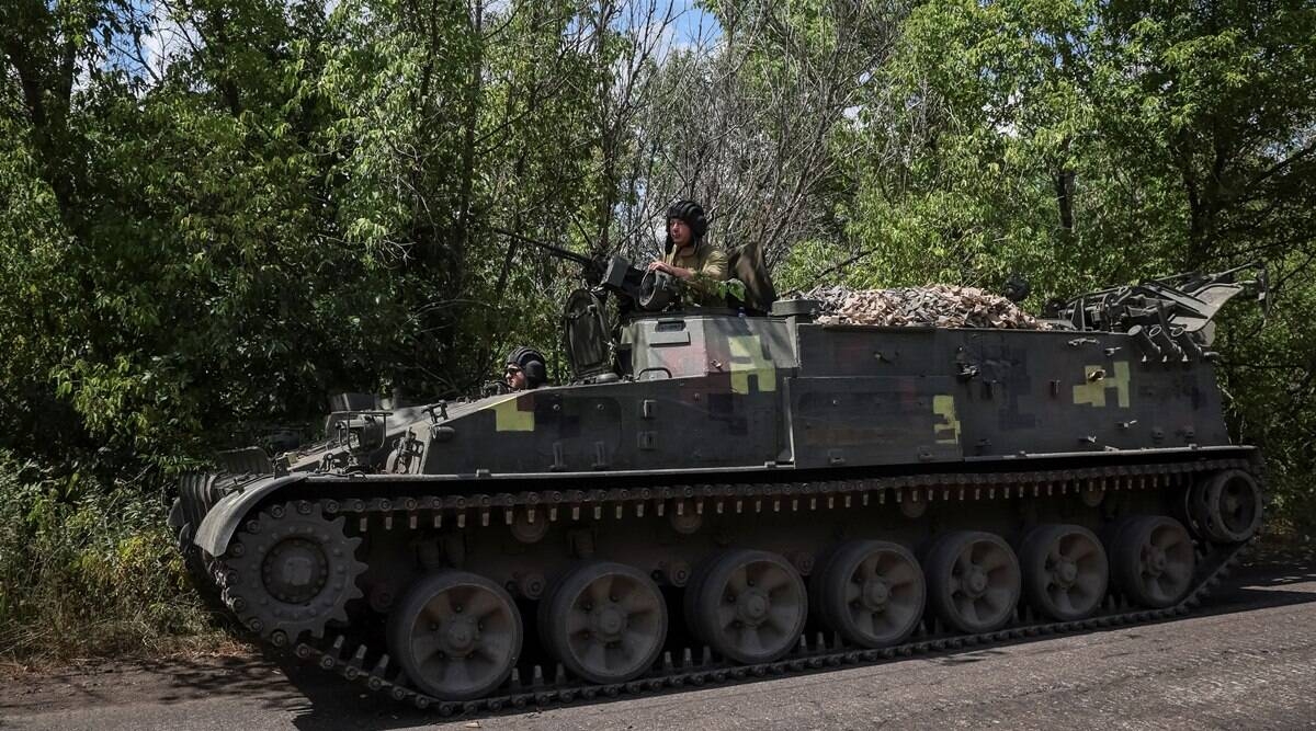 Quân đội Ukraine ở Donbass. Ảnh: Reuters