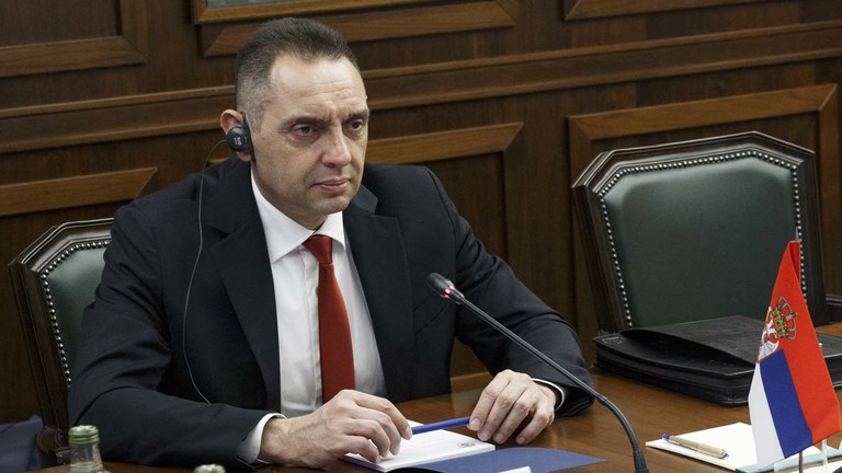 Bộ trưởng Nội vụ Serbia Aleksandar Vulin 