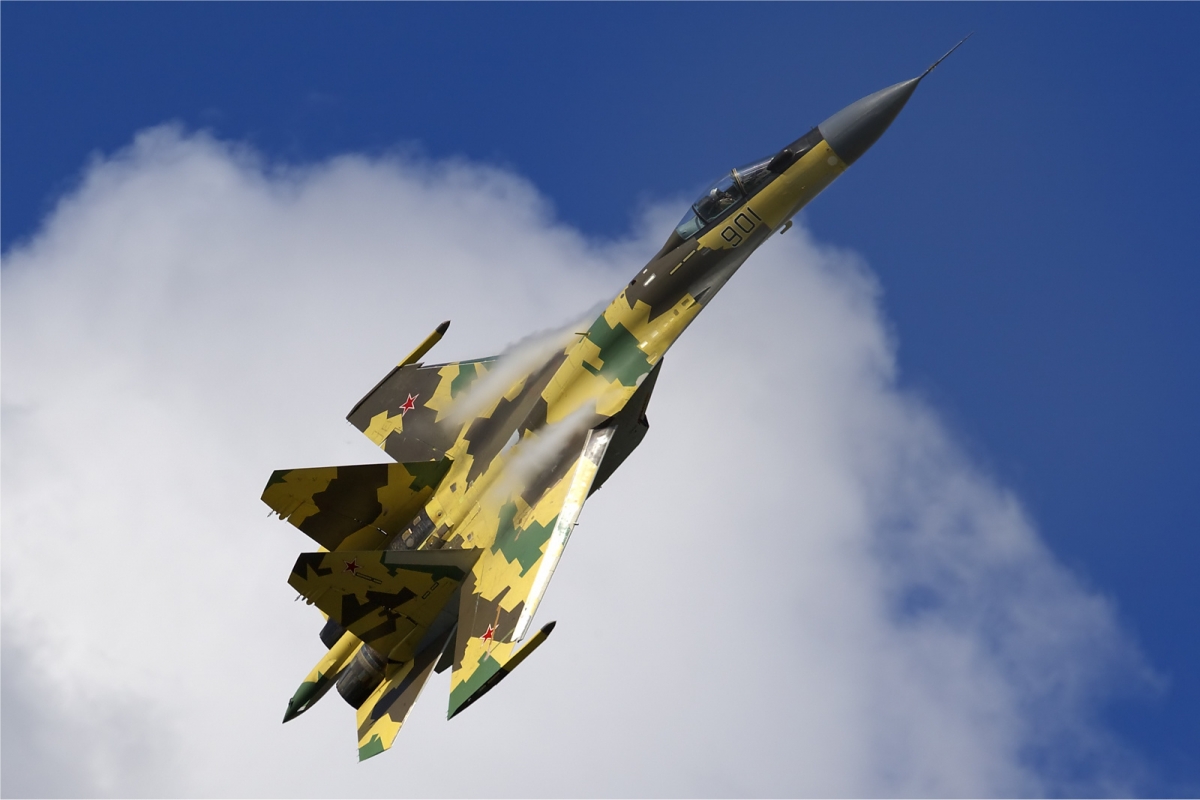 Máy bay chiến đấu Su-35 của Nga. Ảnh: Wikipedia