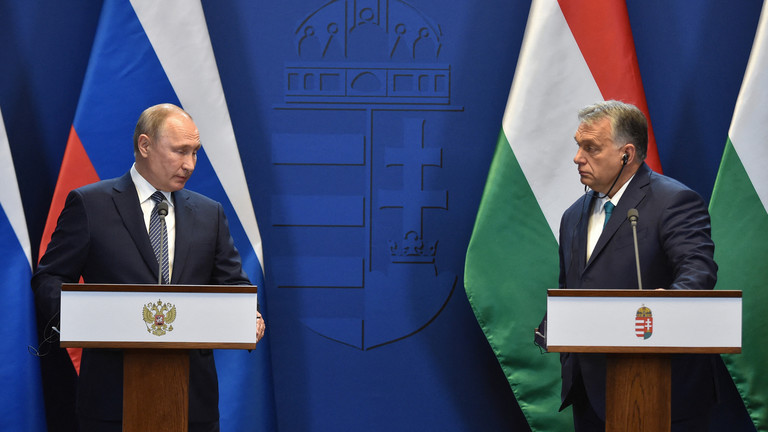 Tổng thống Nga và Thủ tướng Hungary