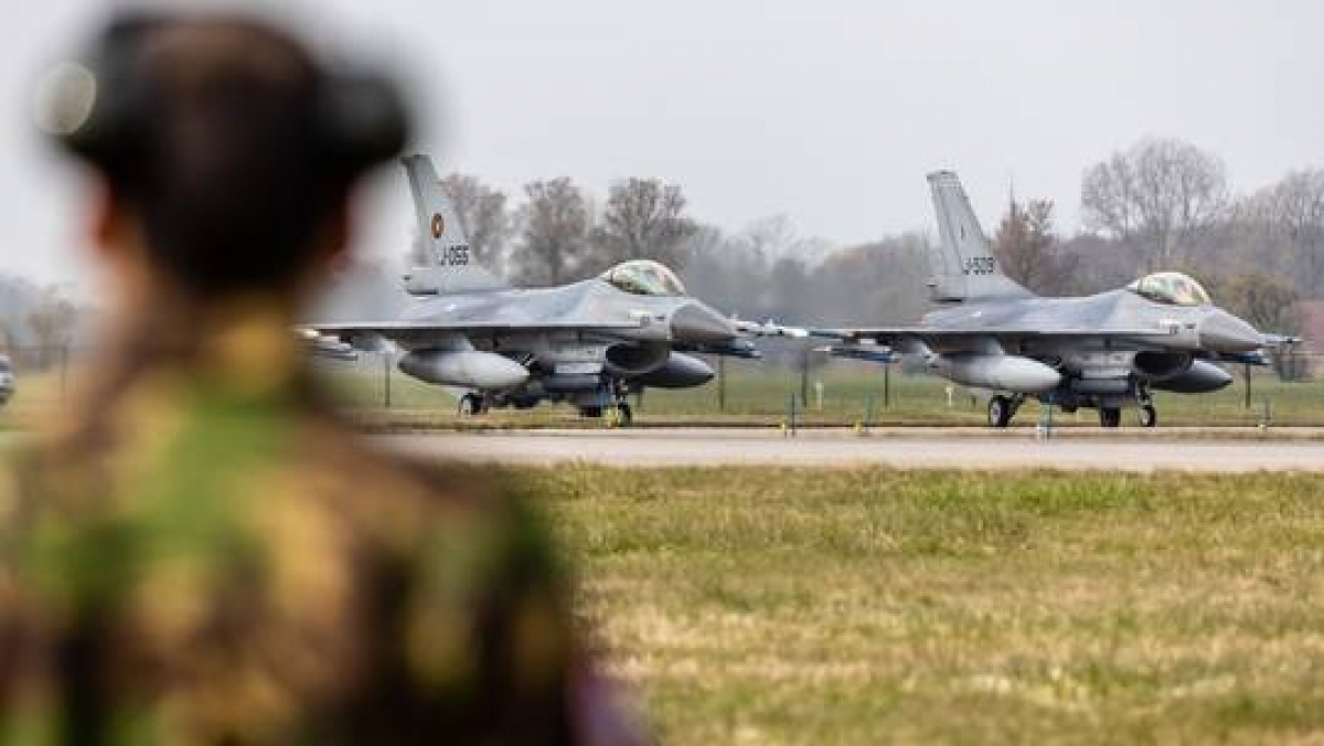 Tiêm kích F-16. Ảnh: AFP