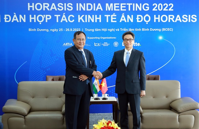 Phó Thủ tướng mong muốn các doanh nghiệp Ấn Độ đẩy mạnh đầu tư vào Việt Nam trong các lĩnh vực mà Ấn Độ có thế mạnh - Ảnh: VGP/Đình Nam