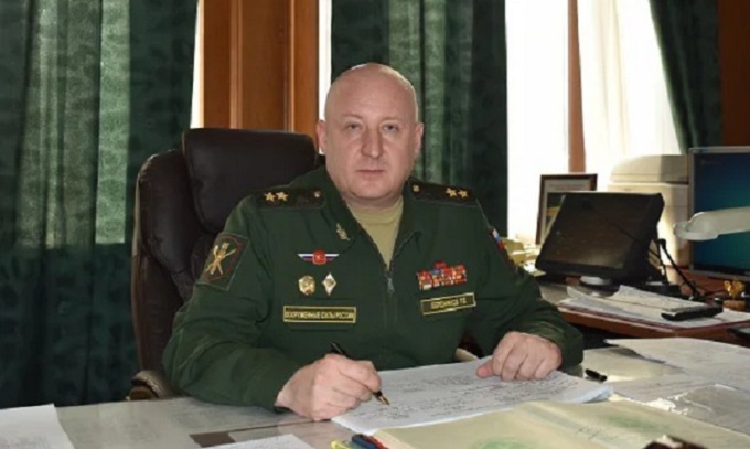 Tướng Roman Berdnikov hồi năm 2021. Ảnh: RBC.