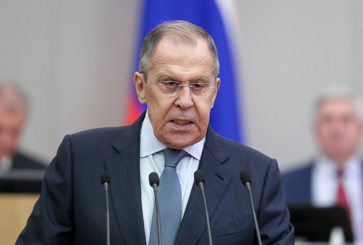 Ngoại trưởng Nga Sergei Lavrov. Nguồn: Reuters