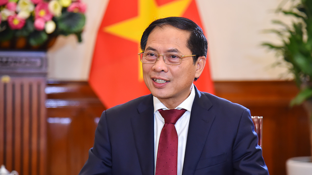 Bộ trưởng Ngoại giao Bùi Thanh Sơn 