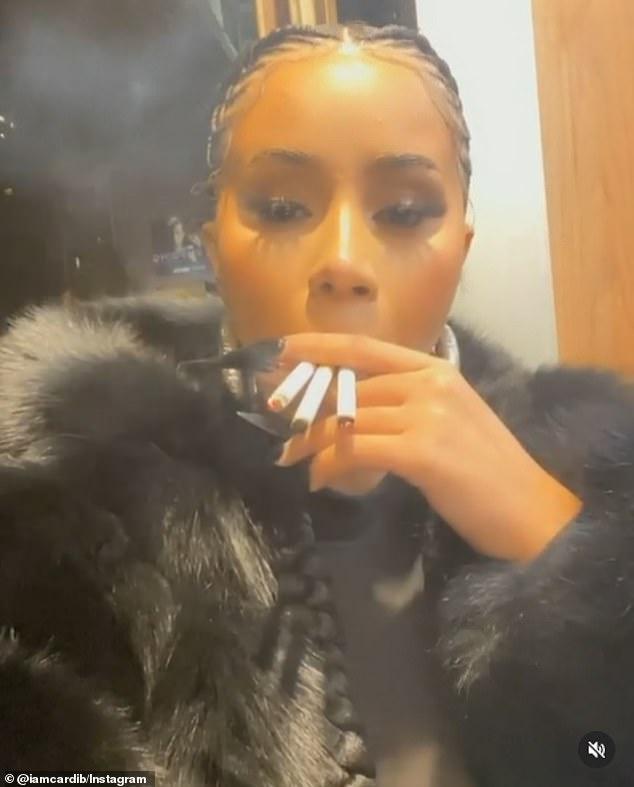 Rapper Cardi B