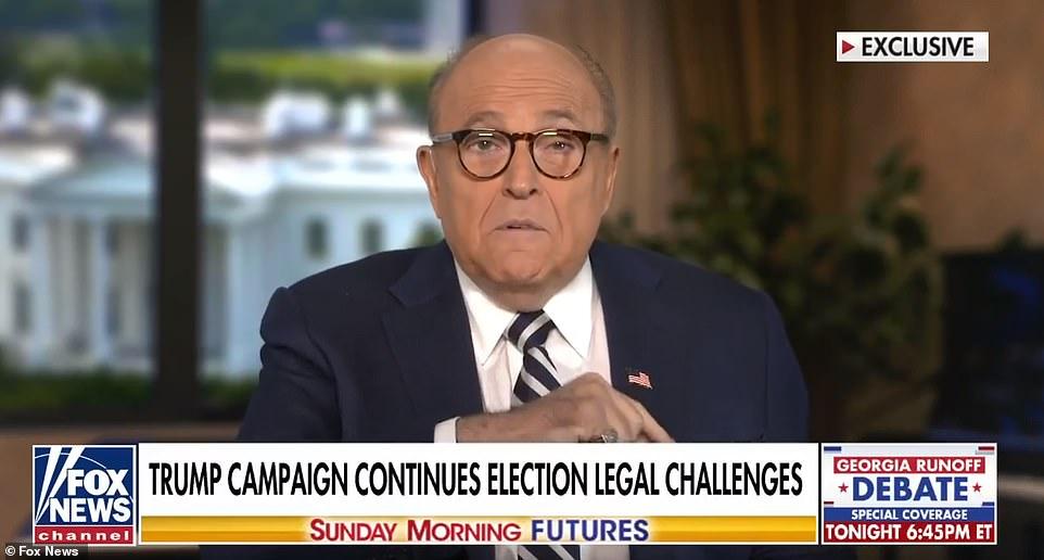 Luật sư của Tổng thống Mỹ Donald Trump – ông Rudy Giuliani
